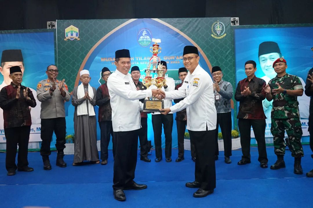 Kecamatan Kasemen Raih Juara Umum MTQ Ke XI Tingkat Kota Serang