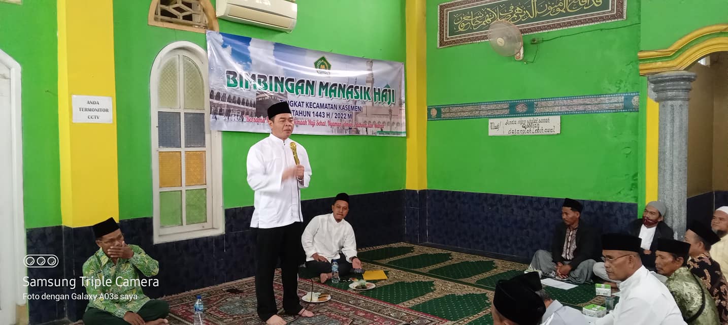 Manasik &amp; Perjalanan Haji kec kasemen