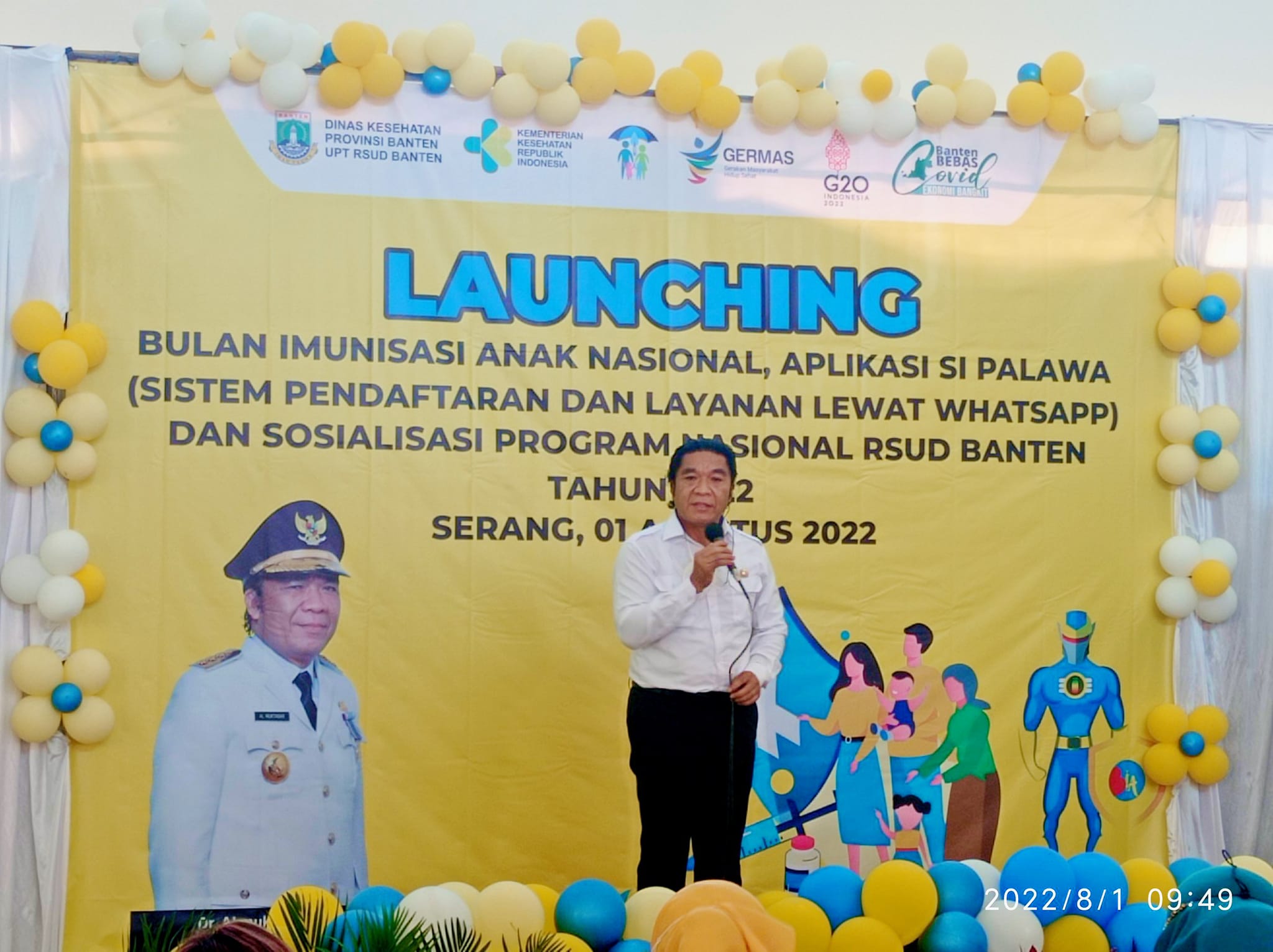  Launching Bulan Imunisasi Anak Nasional