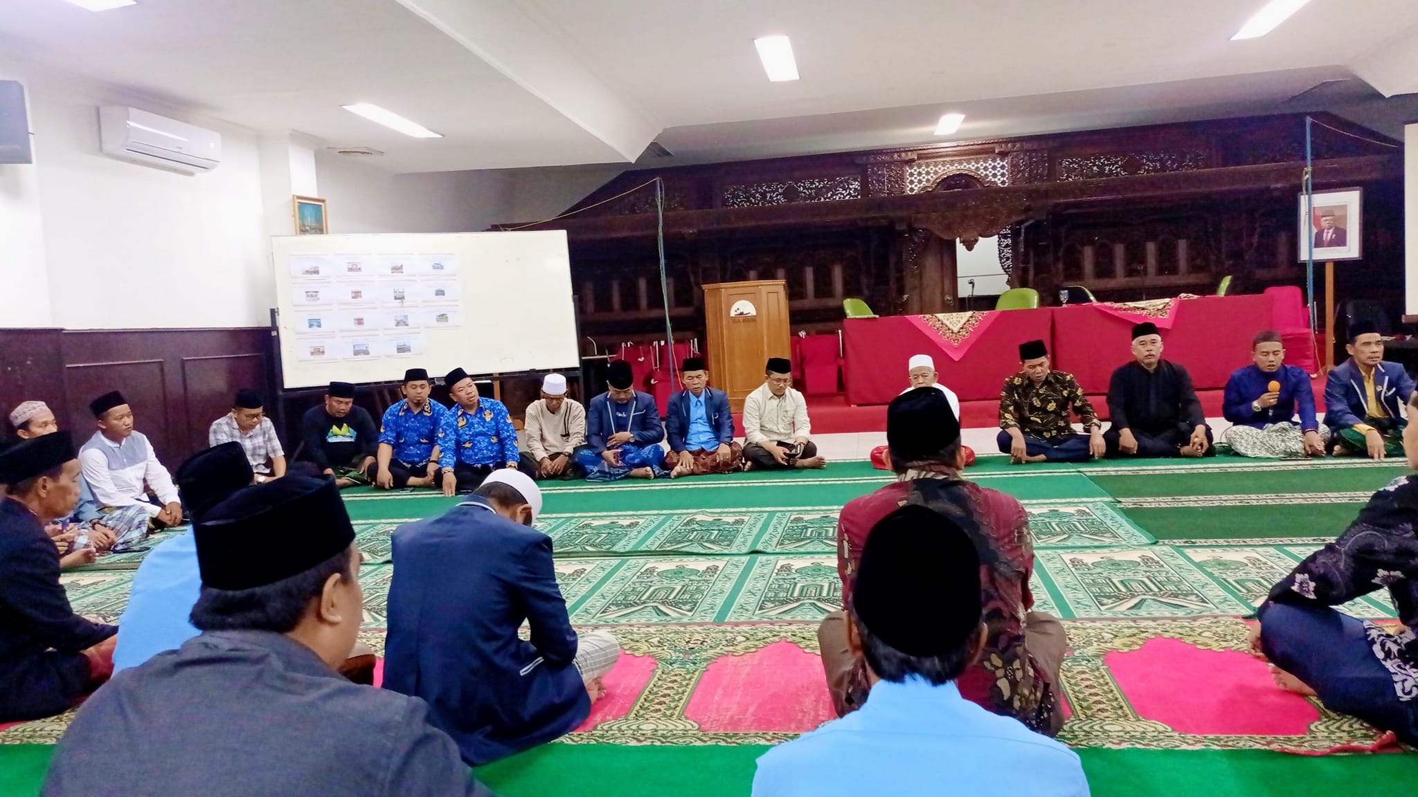  kontingen/Kafilah Kota Serang yang berlomba dalam gelaran Musabaqoh Tilawatil Quran MTQ