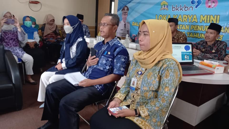 Lokakarya Mini, Dalam Rangka Percepatan Penurunan Stunting Di Kota Serang Tahun 2023.