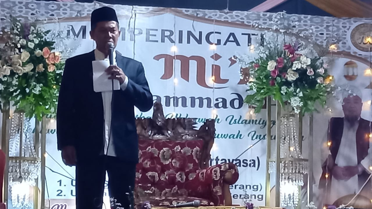 Menghadiri Peringatan Hari Besar Islam Isra Miraj Nabi Muhammad Saw