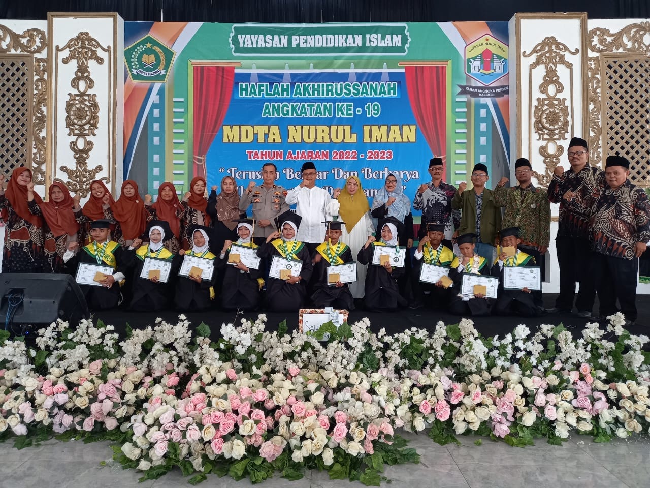 Haflah Akhirussanah Angkatan Ke 19 , MDTA Nurul Iman.