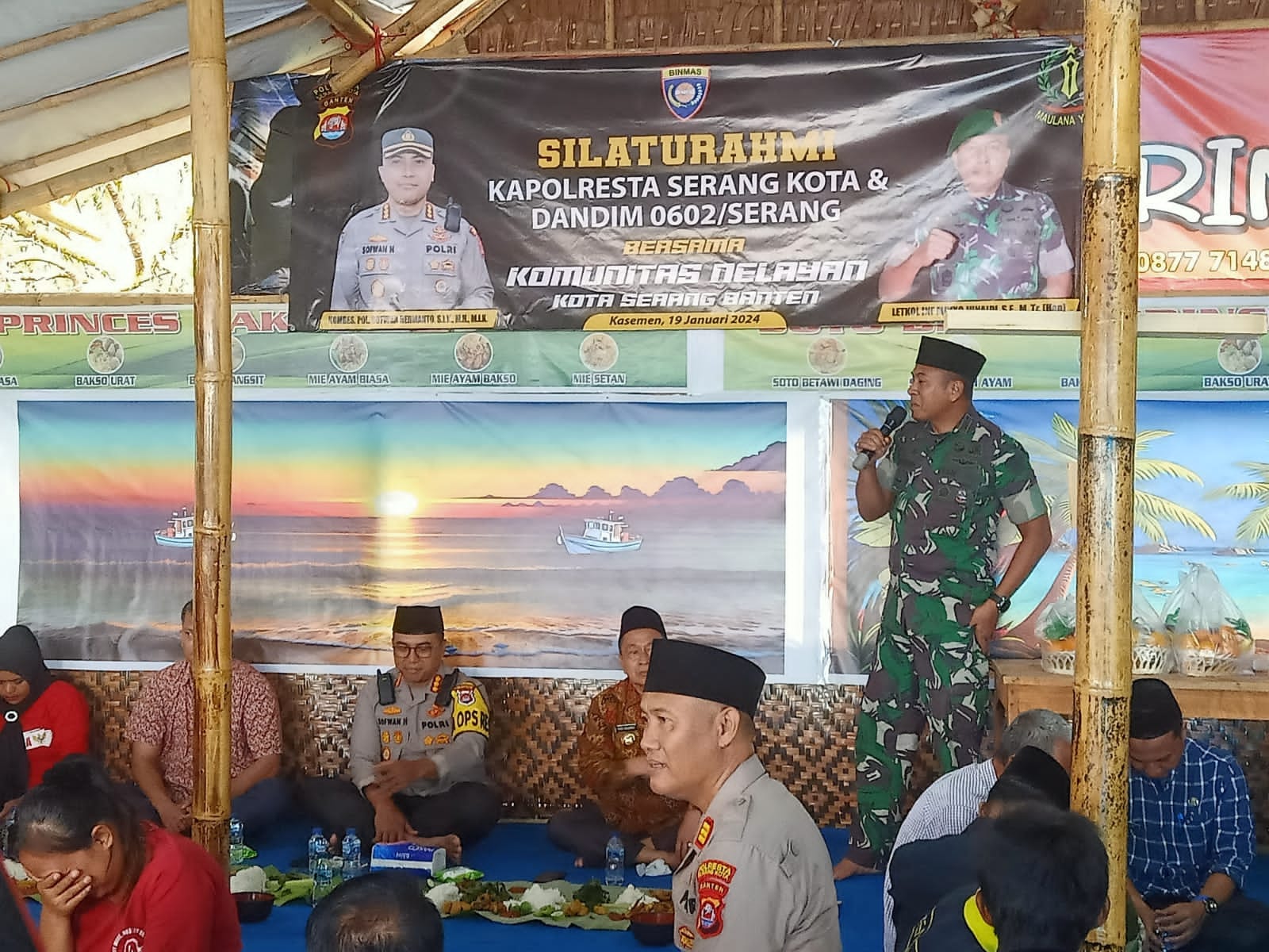 komunitas Nelayan Di Pantai Gope karangantu kelurahan Banten