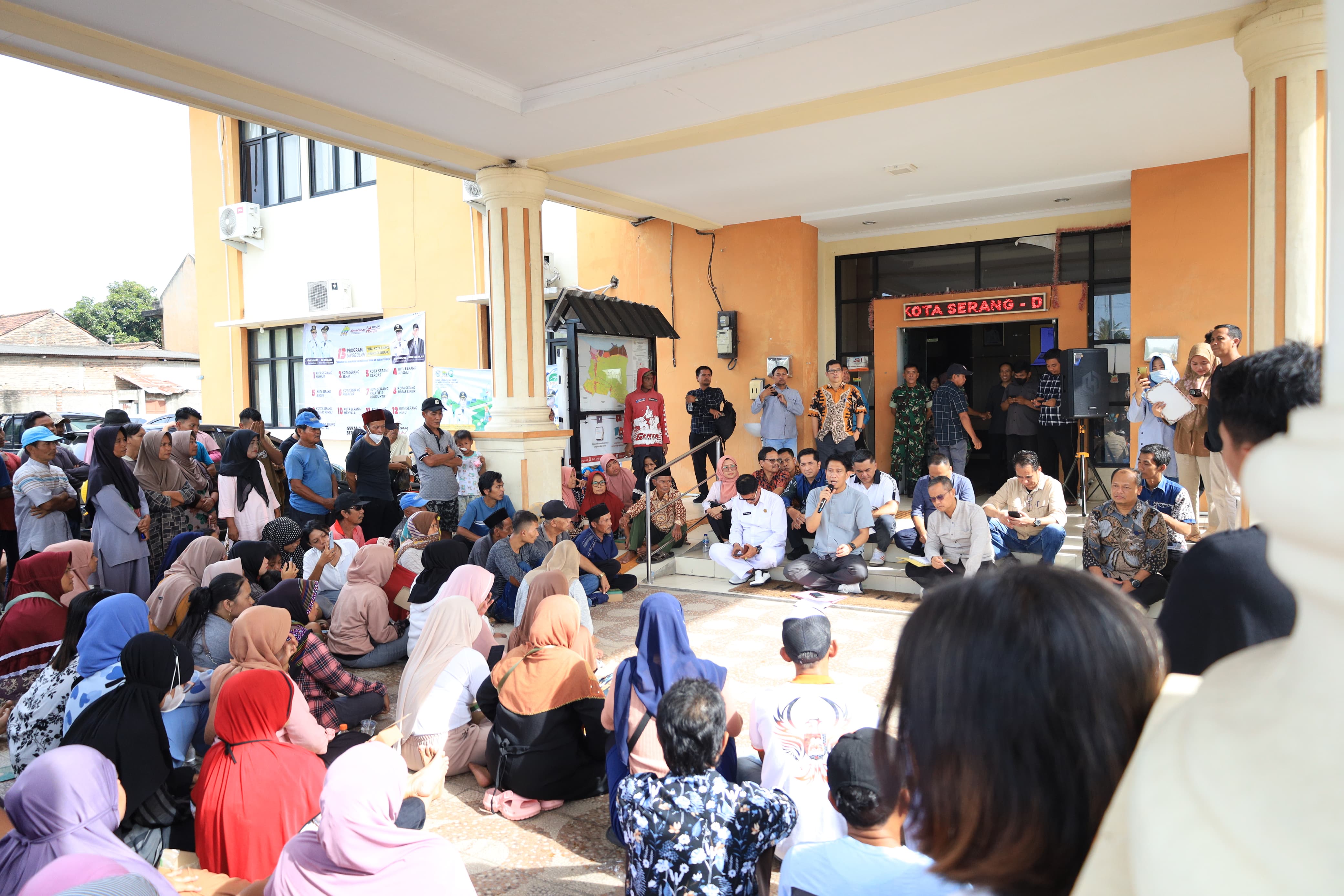 Sosialisasi Rencana Relokasi Masyarakat terdampak Normalisasi Pembuangan Cibanten