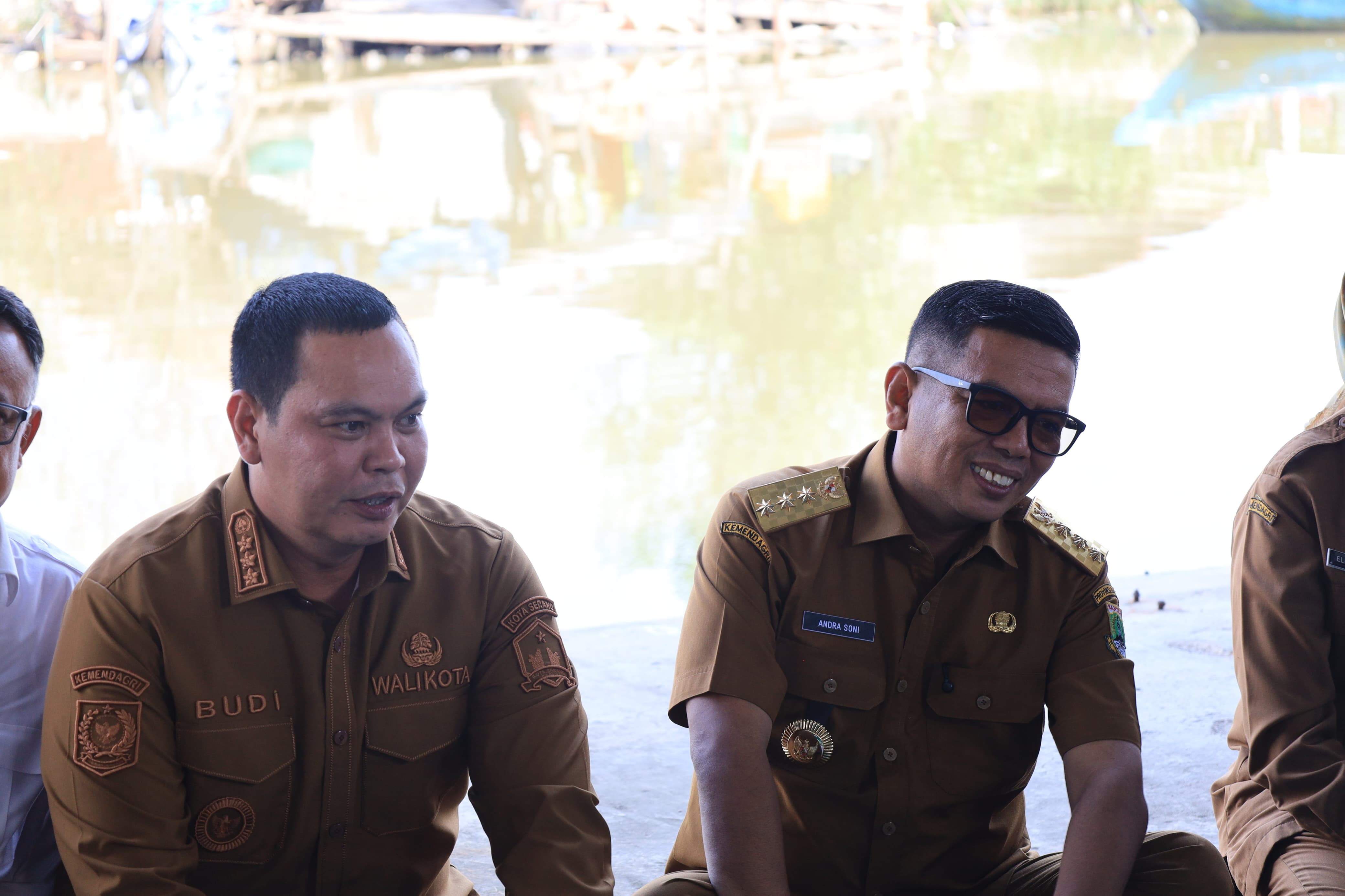Dialog Bersama Nelayan Karangantu Kecamatan Kasemen Dihadiri Oleh Gubernur Banten Dan Wali Kota Serang