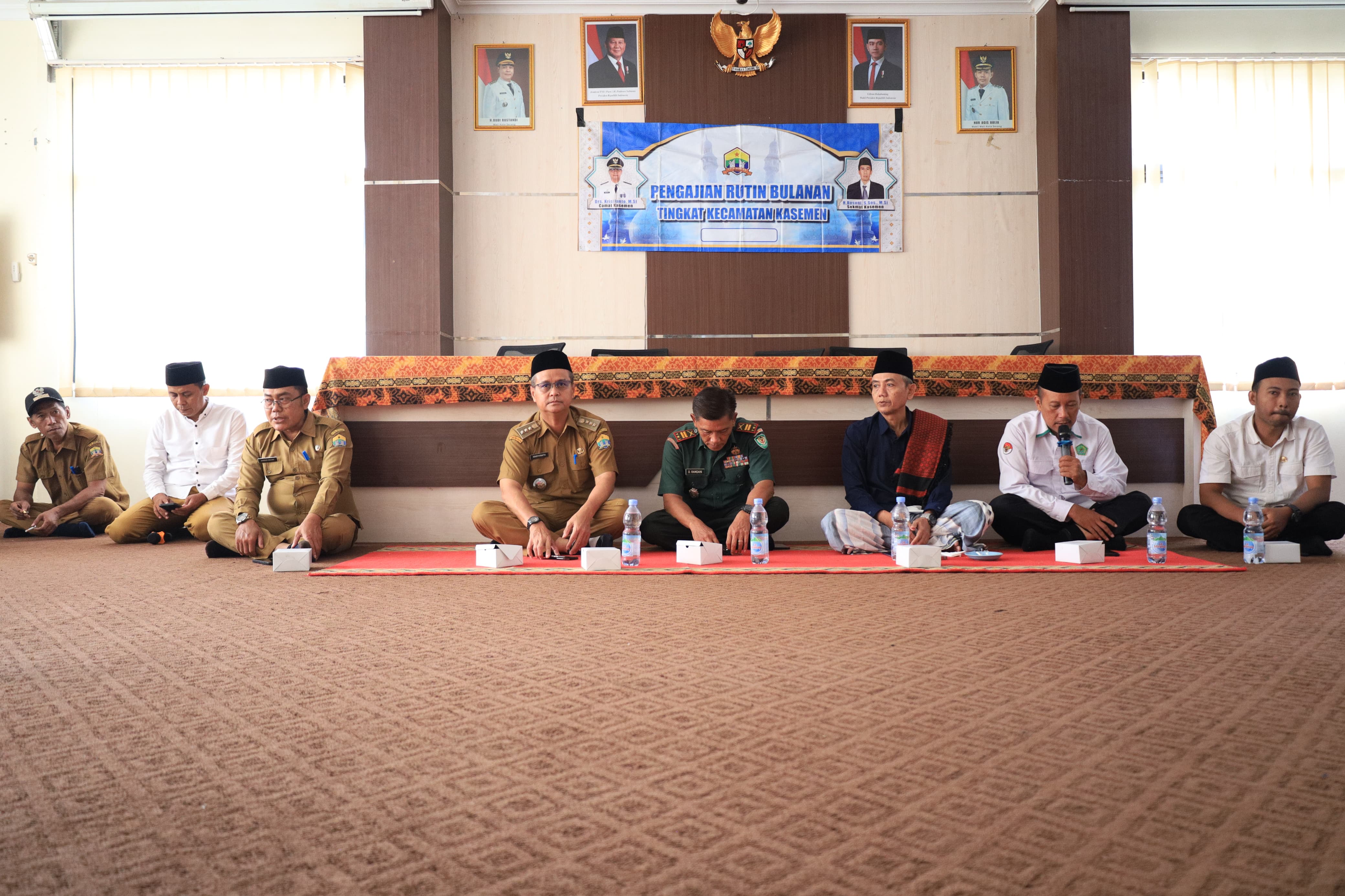 Pengajian Rutin Bulanan Di Kecamatan Kasemen Juni 2025