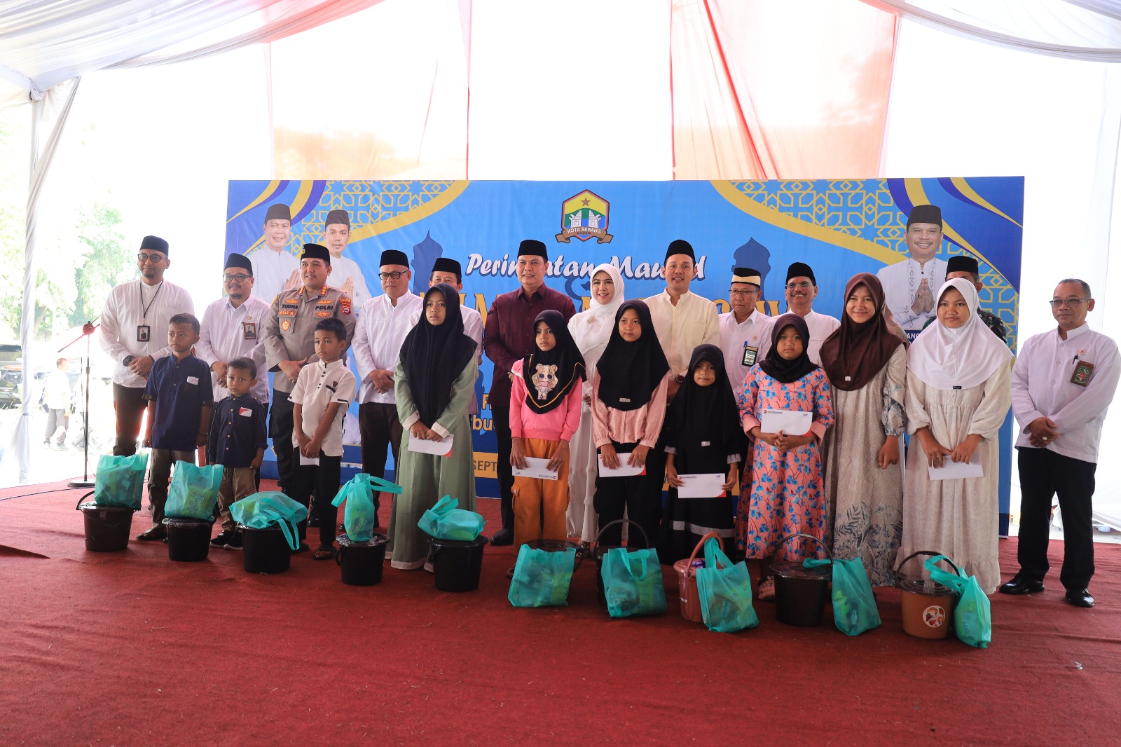 Peringatan Maulid Nabi Muhammad SAW 1447 Hijriah Di Lingkungan Pemkot Serang