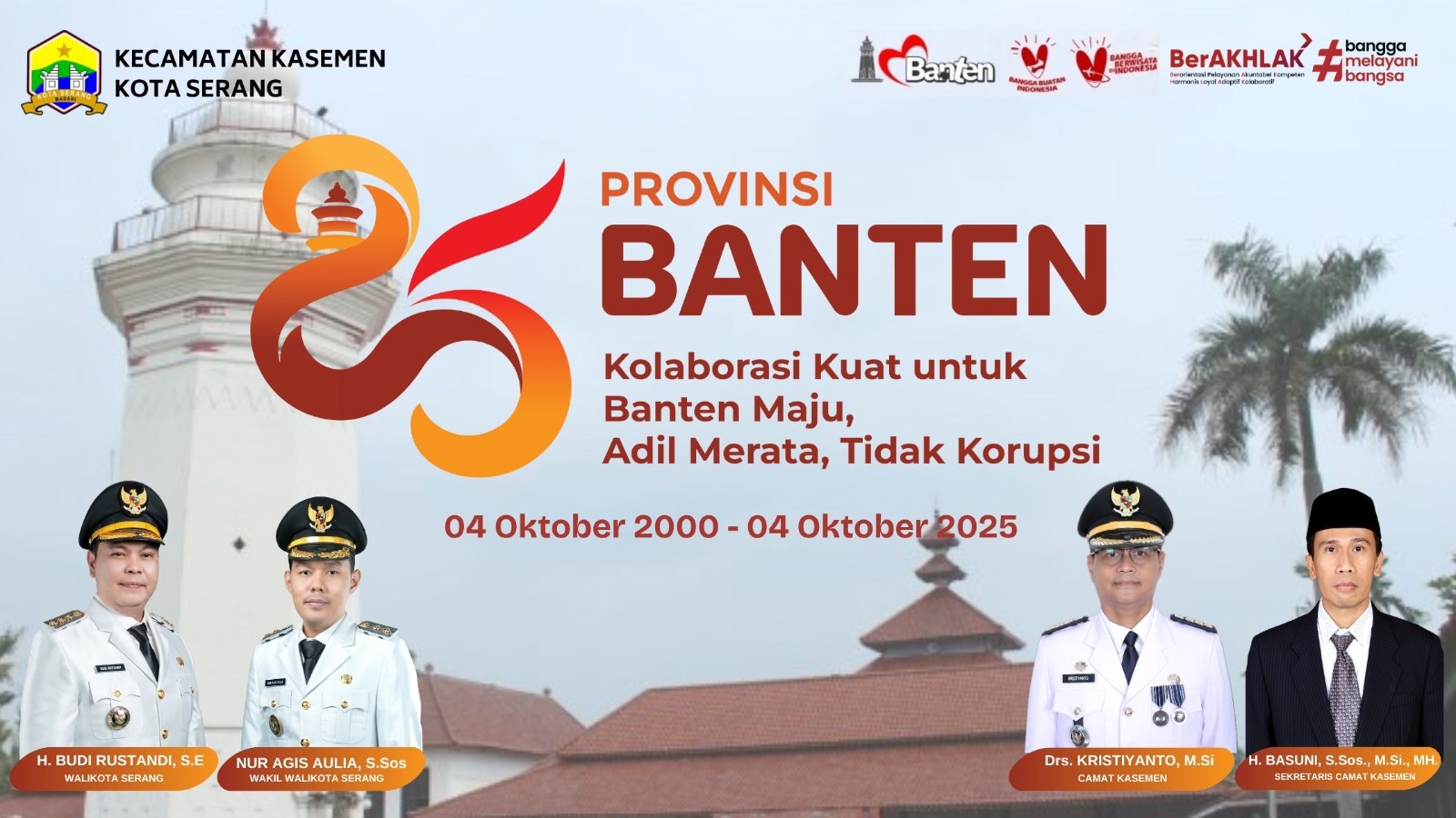 HUT Provinsi Banten Ke-25 Tahun