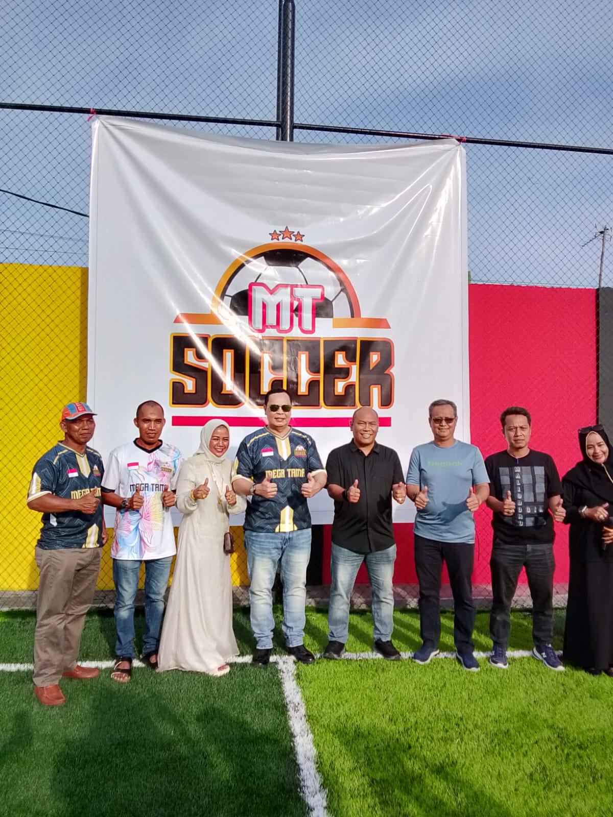 Grand Opening MT Mini Soccer Di Karangantu Dihadiri Langsung Oleh Wali Kota Serang