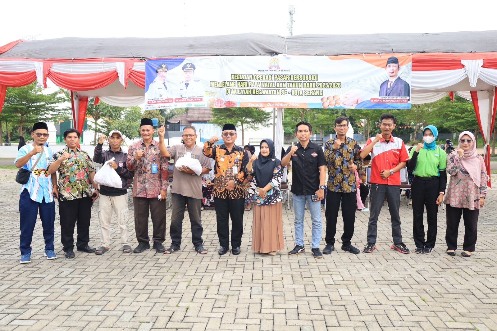 Operasi Pasar Bersubsidi Tahun 2025 Dalam Rangka NATARU Si Wilayah Kecamatan Se-kota Serang