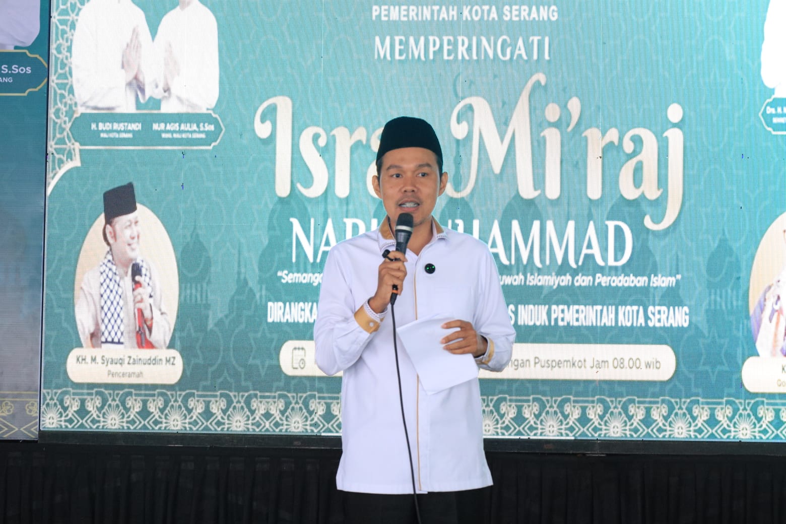 Peringatan Isra Mi'raj Nabi Muhammad SAW 1447 Hijriah/2026 Masehi Di Lapangan Pusat Pemerintahan Kota Serang