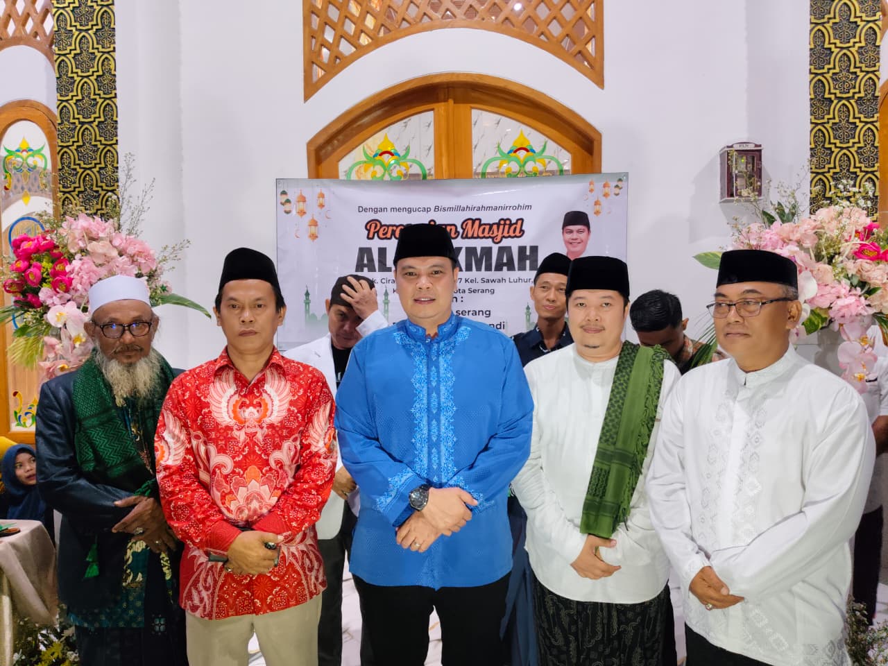 Peringatan Isra Mi'raj Nabi Muhammad SAW 1447 Hijriah, Sekaligus Peresmian Masjid Al-Hikmah Di Lingk. Ciranjang Kelurahan Sawah Luhur Kecamatan Kasemen