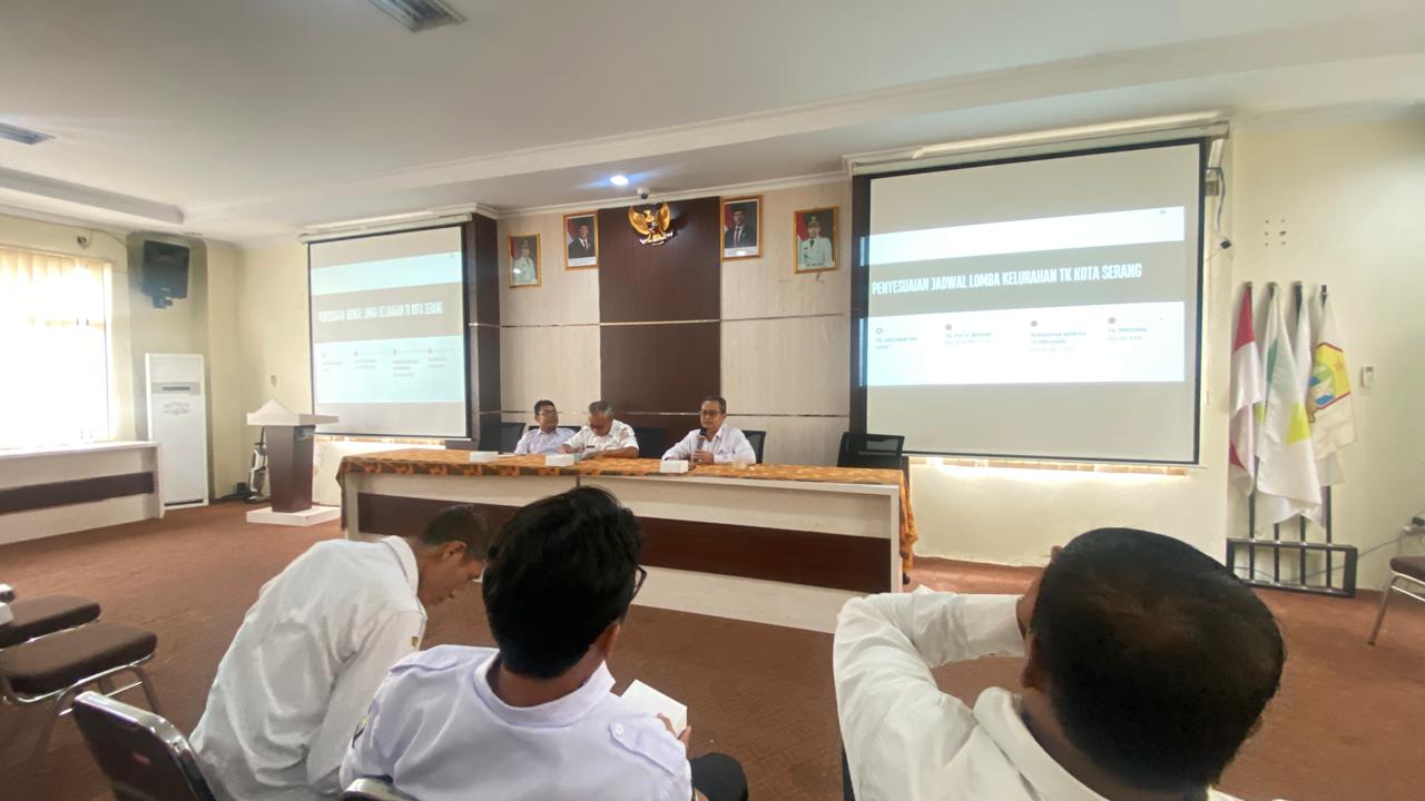 Sosialisasi Pembinaan Teknis Penginputan Data Evaluasi Perkembangan Kelurahan Tingkat Kecamatan Kasemen