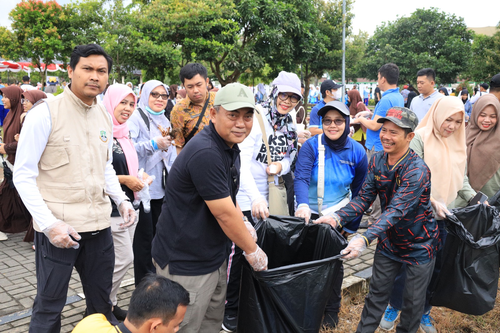 Giat JUMSIH Bersama Forkopimda Provinsi Banten & Kota Serang Di Banten Lama