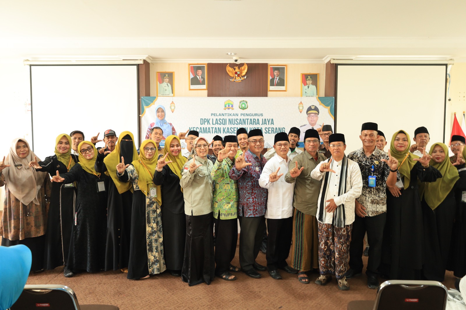 Pelantikan Pengurus DPK LASQI Nusantara Jaya Kecamatan Kasemen Kota Serang Masa Bhakti 2026-2031