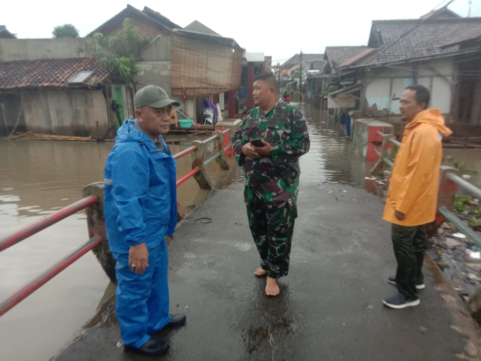 Monitoring Wilayah Terdampak Banjir di Kelurahan Kasunyatan Kecamatan Kasemen Kota Serang