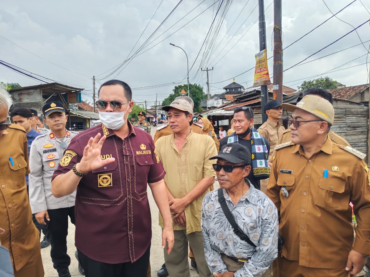 Pengangkutan Sisa Sampah Di Kanal Kali Kroya Lama Kelurahan Kasunyatan Kecamatan Kasemen Kota Serang