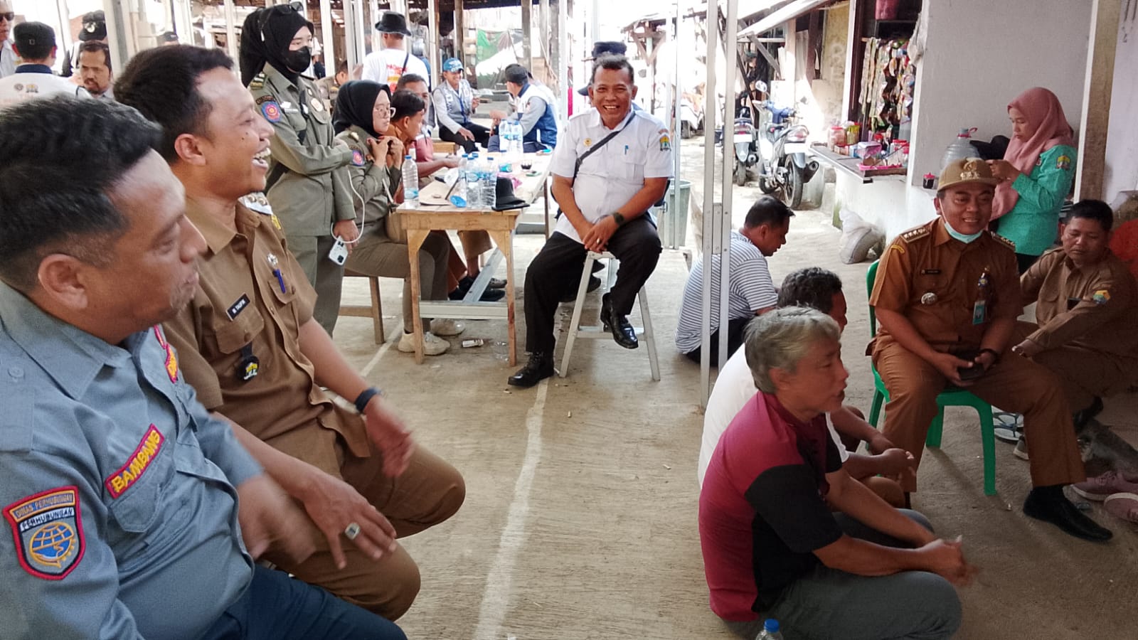 Sosialisasi Persiapan Relokasi PKL Di Pasar Karangantu Kelurahan Banten Kecamatan Kasemen