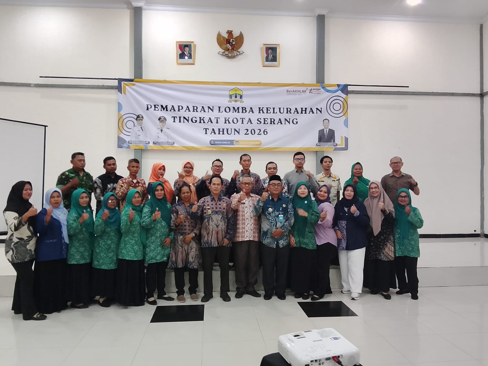 Kelurahan Sawah Luhur Mewakili Kecamatan Kasemen Dalam Lomba Kelurahan Tingkat Kota Serang Tahun 2026