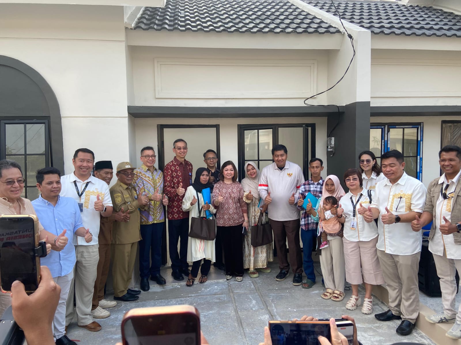 Kunjungan Kerja Menteri Perumahan Dan Kawasan Permukiman Di Perumahan Puri Harmoni Indah Kelurahan Bendung Kecamatan Kasemen