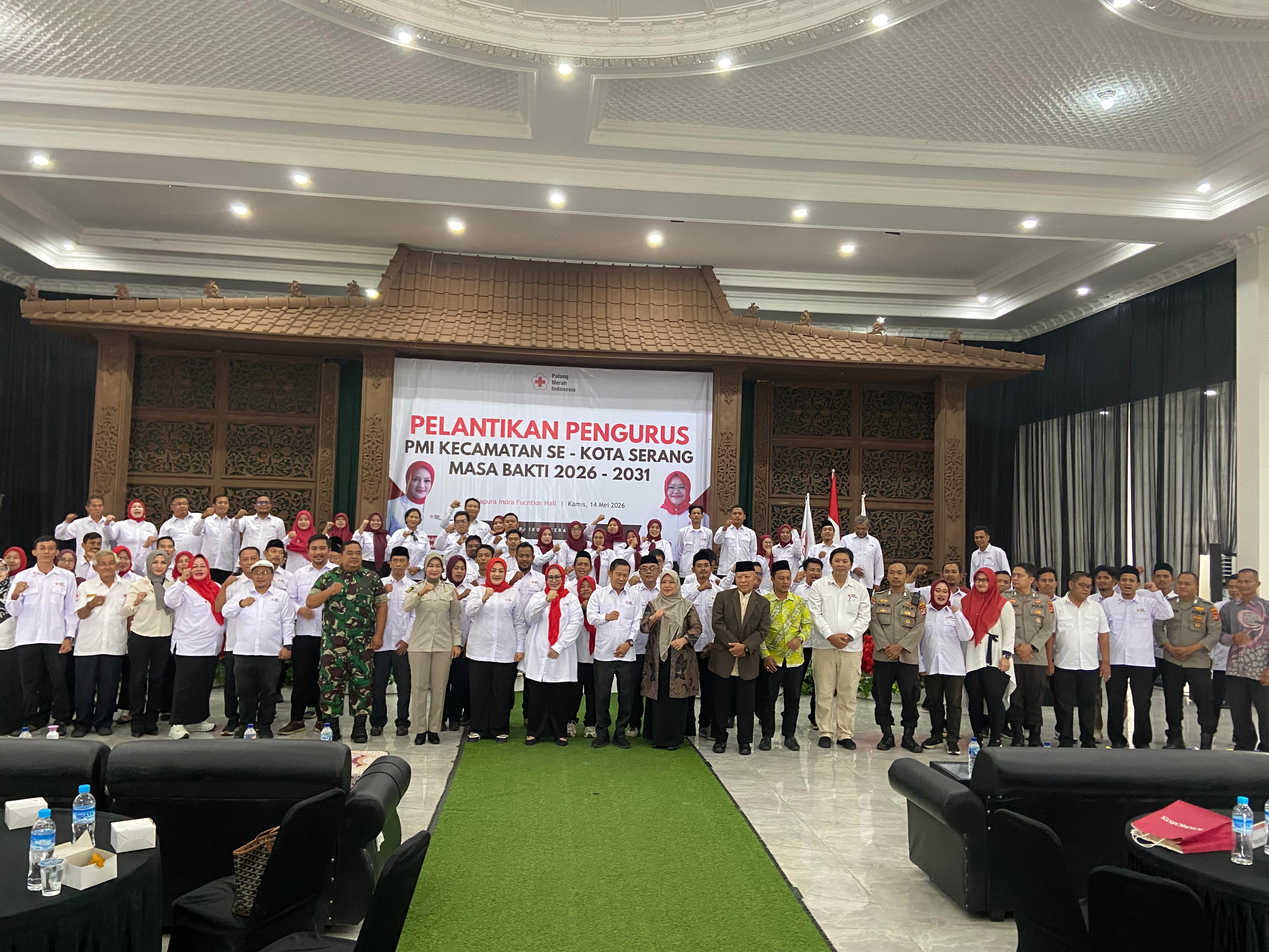 Pelantikan Pengurus PMI Kecamatan Se-Kota Serang Masa Bakti 2026 - 2031