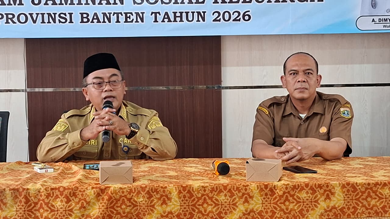 Sosialisasi Pembinaan Lanjut Bagi Keluarga Penerima Manfaat Program jaminan Sosial Keluarga Oleh Dinsos Provinsi Banten