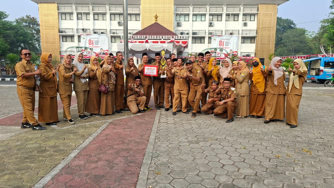 Kecamatan Kasemen Mendapatkan Juara 1 Pawai Budaya Kota Serang Tahun 2026 Tingkat Kecamatan Se-Kota Serang