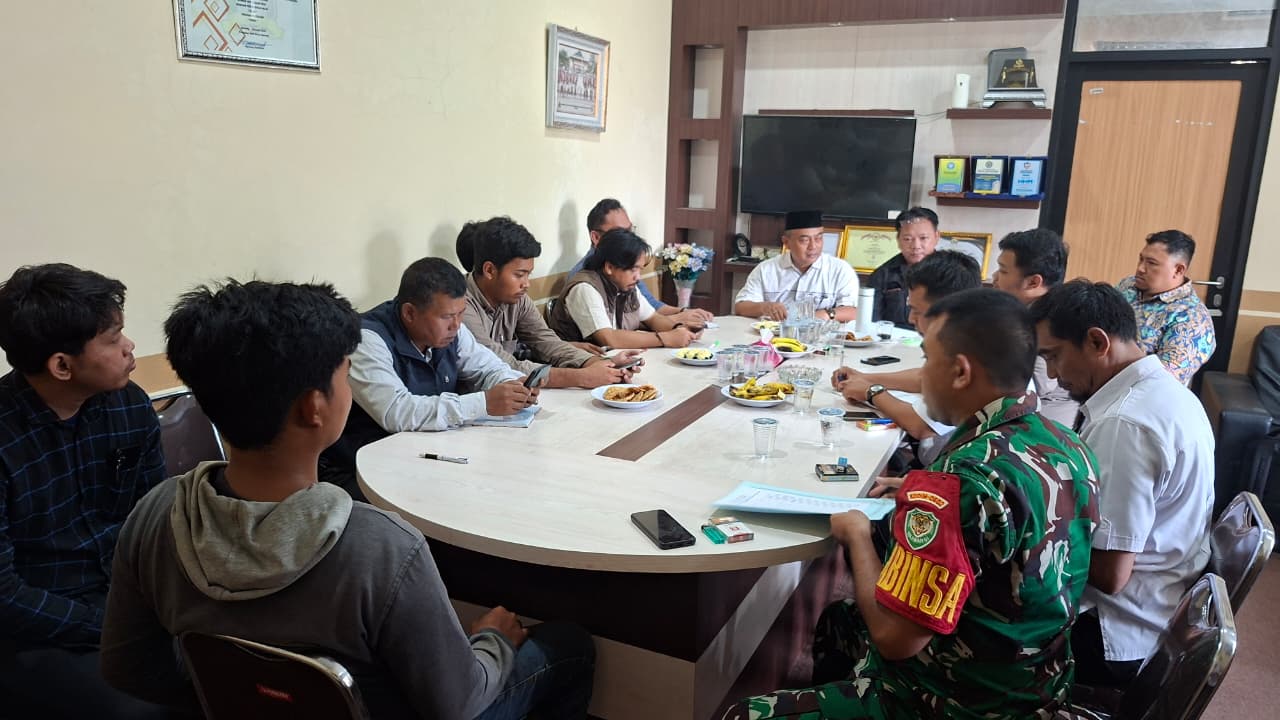 Rapat Pembahasan Teknis Disposal Atau Pembuangan Tanah Dari Sungai di Karangantu Dan Cibanten