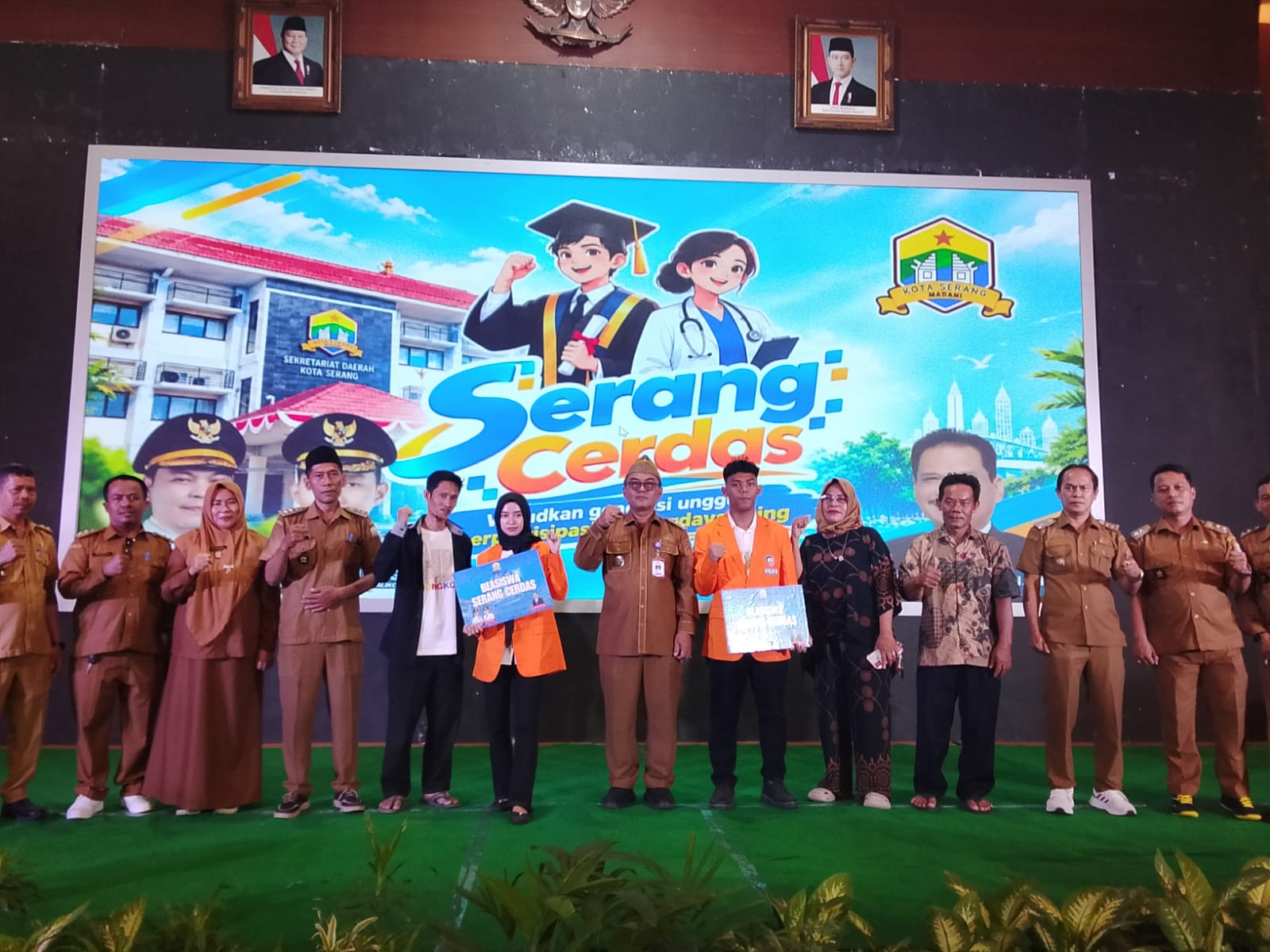 Acara Launching Kota Serang Cerdas di Hotel Horison Ultima Ratu Kota Serang